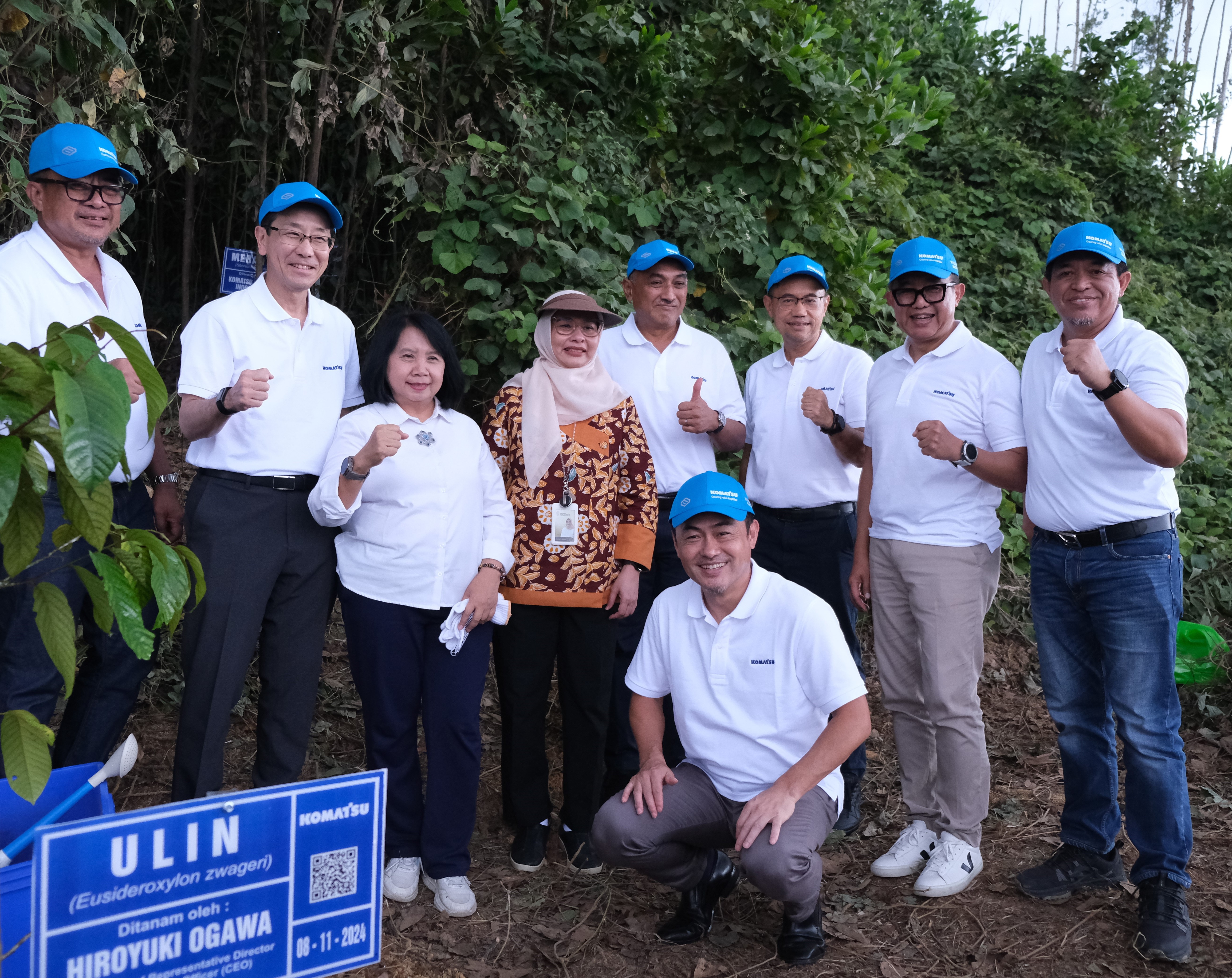 Komatsu Wujudkan Edupark di IKN, Tandai Komitmen terhadap Masa Depan Indonesia