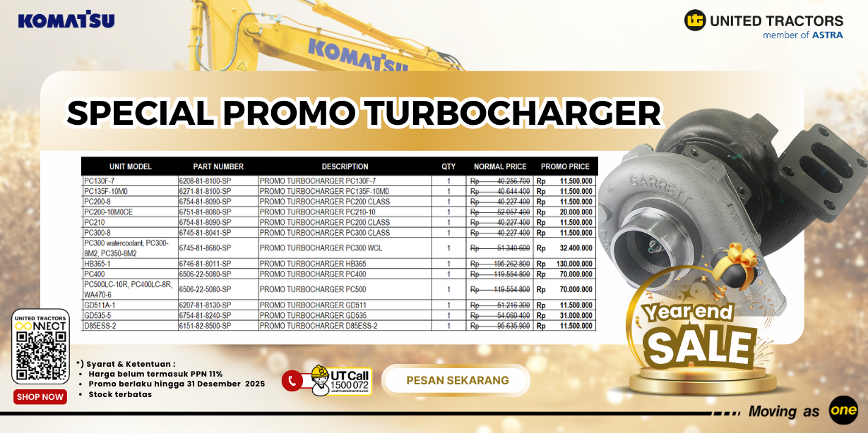 SPECIAL PROMO TURBOCHARGER
