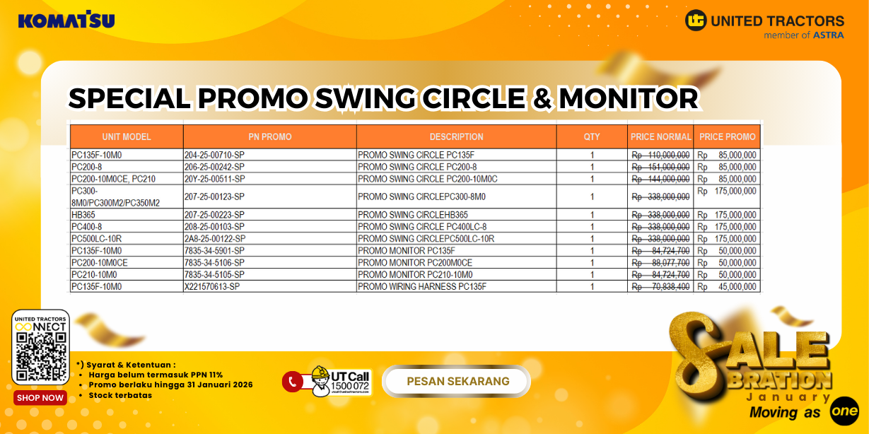 SPECIAL PROMO SWING CIRCLE and ELECTRICAL