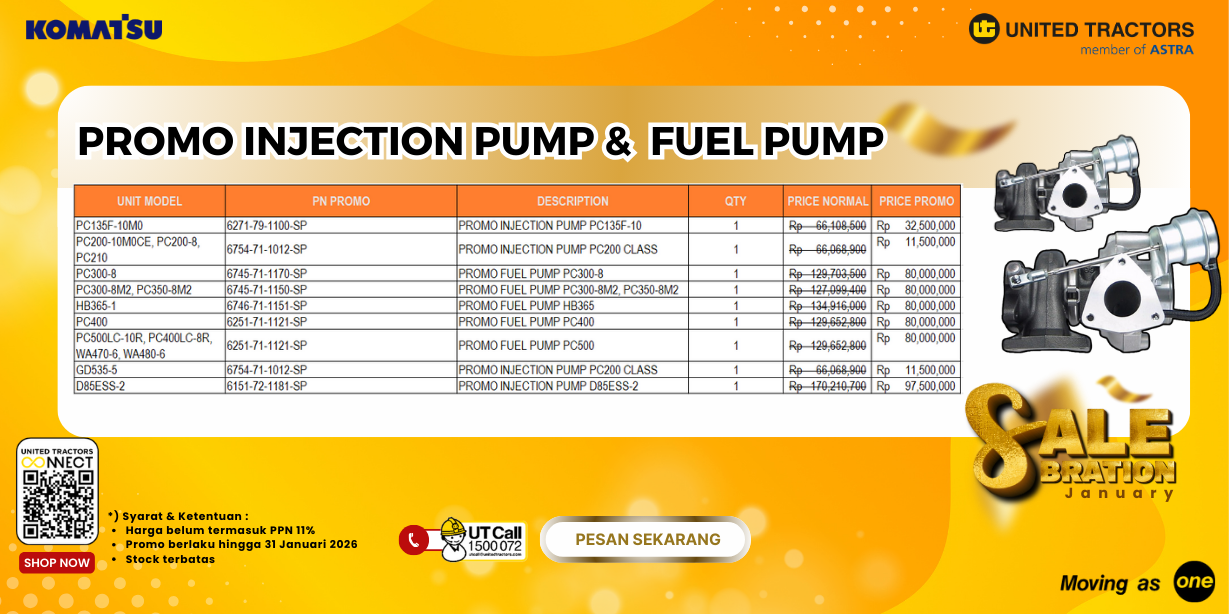 SPECIAL PROMO FUEL SUPPLY PUMP