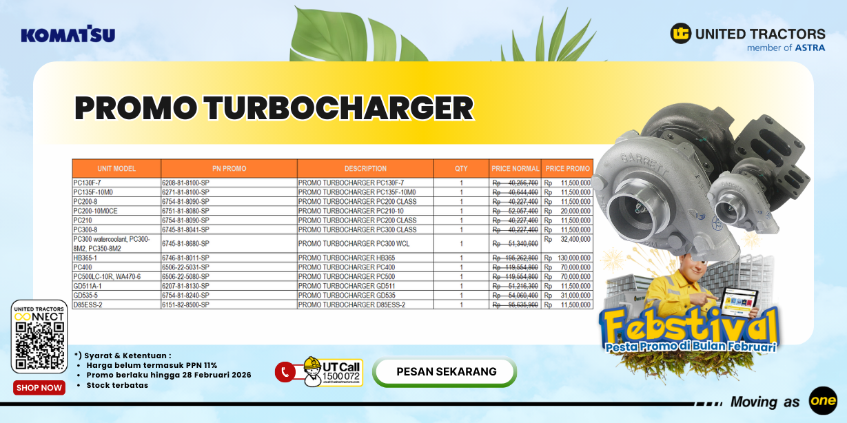 SPECIAL PROMO TURBOCHARGER