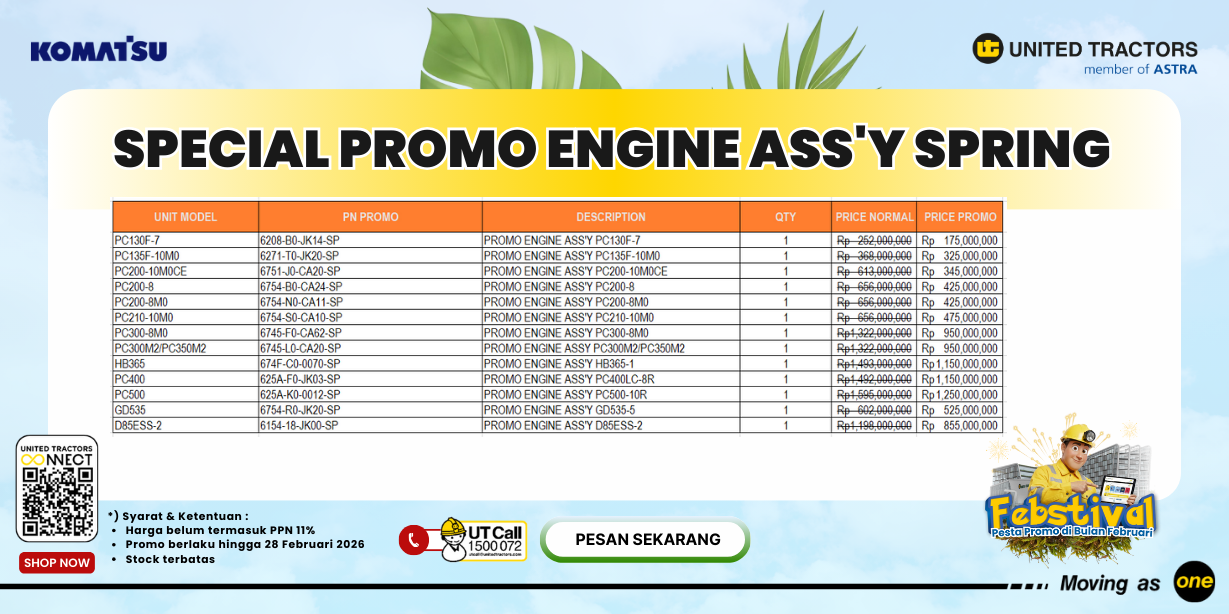 SPECIAL PROMO ENGINE ASSY
