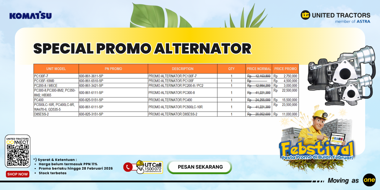 SPECIAL PROMO ALTERNATOR