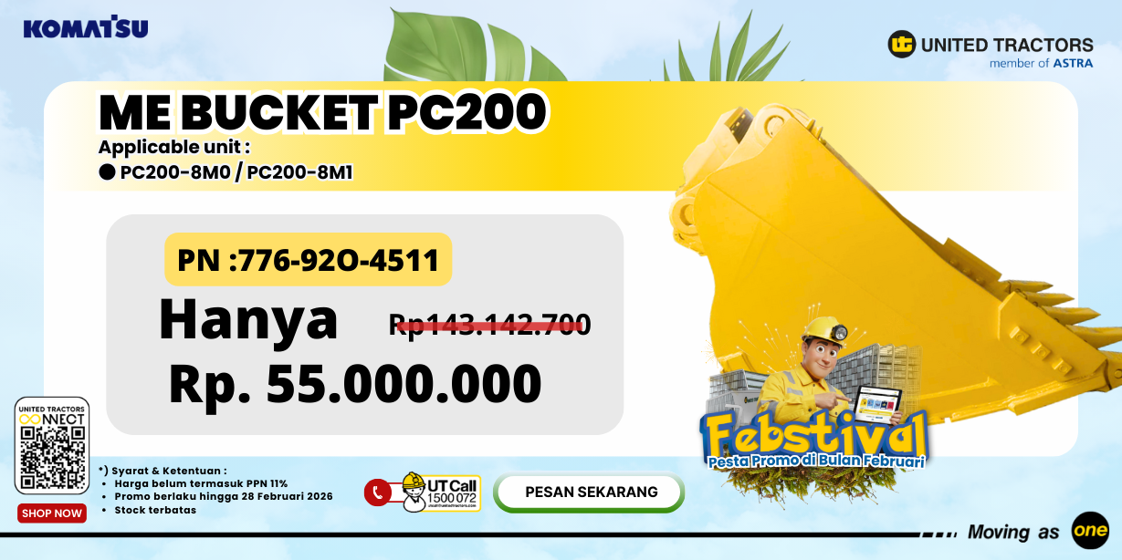 PROMO ME BUCKET PC200