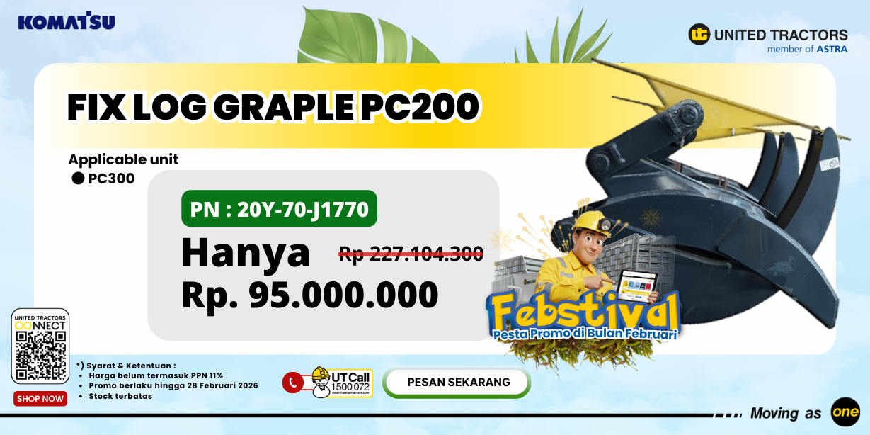 PROMO FIX LOG GRAPPLE PC200