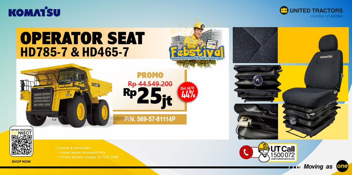 PROMO OPERATOR SEAT ASSY HD785-7